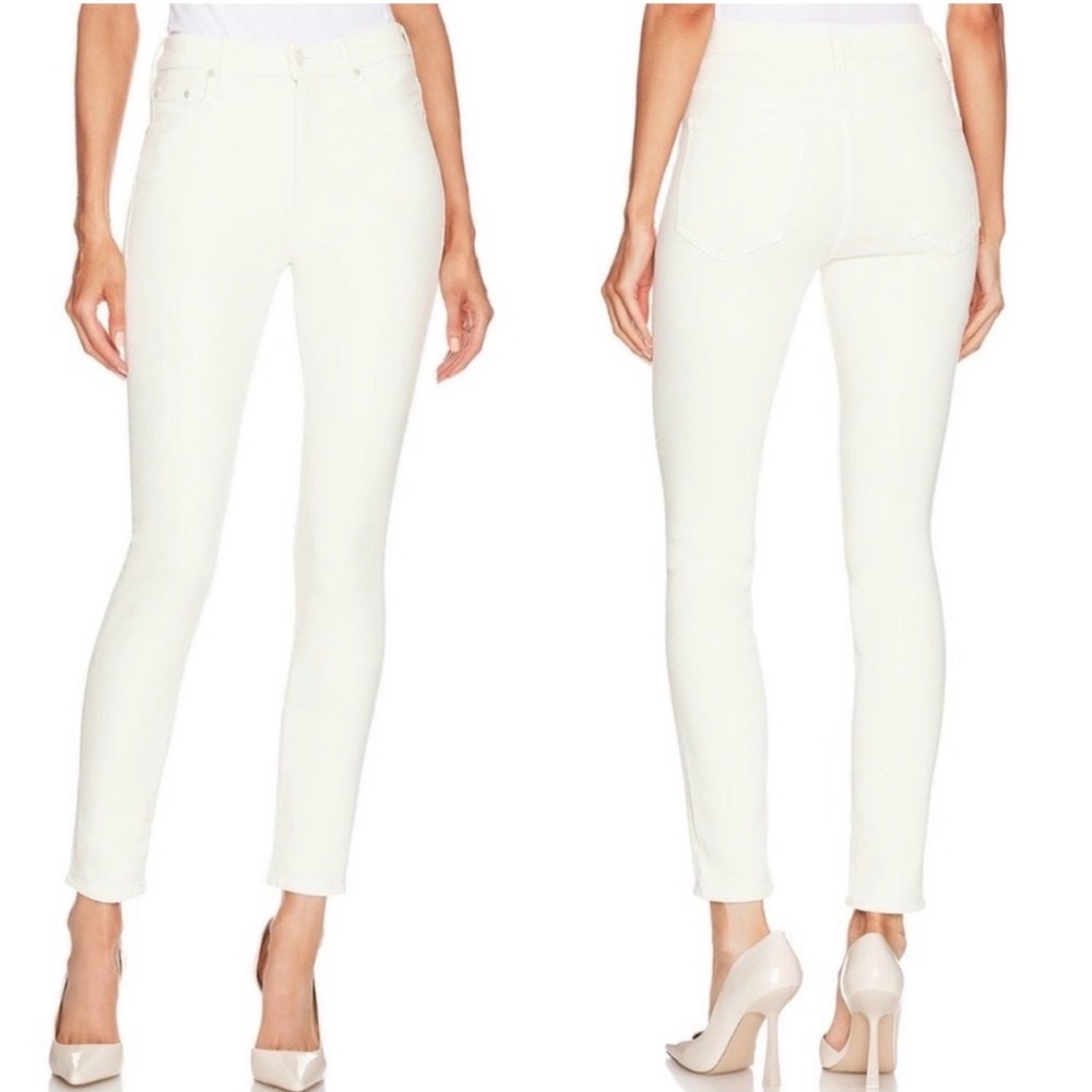 MOTHER Jeans High Waisted Looker Ankle Fray Sz 30